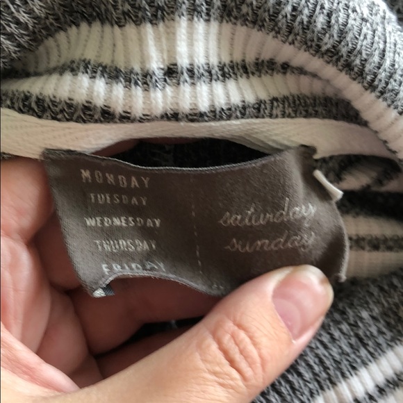 Anthropologie Moonlight Stripe Poncho - Picture 3 of 8